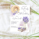 Search for tea cup invitations Lavender