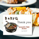 Search for bbq thank you cards Bun in the oven