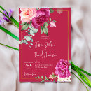 Search for pink border wedding invitations Modern