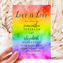 Search for lesbian wedding invitations typography
