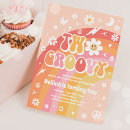 Search for peace love party invitations Flower power party