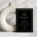 Search for black gold graduation invitations Modern