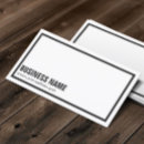Search for plain business cards Professional