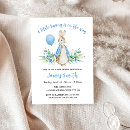 Search for peter rabbit baby shower invitations watercolor