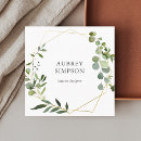 Search for eucalyptus business cards Elegant