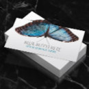 Search for blue butterfly business cards Salon
