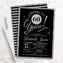 Search for 60th anniversary party invitations Typography