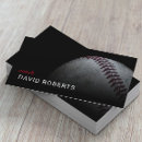 Search for baseball business cards coach