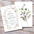 Search for purple tea party invitations Bride