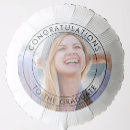 Search for graduation balloons Modern elegant typography