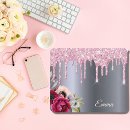 Search for flowers mousepads pink