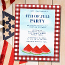 Search for family and friends day invitations Red white blue