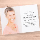 Search for obituary template Black and white