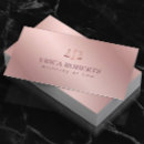 Search for rose gold foil business cards Consultant