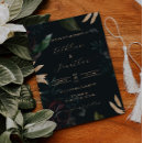 Search for dark and moody wedding invitations Burgundy