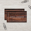 Search for wood business cards architect
