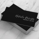 Search for makeup artist business cards Minimalist