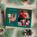 Search for sloth christmas cards Winter