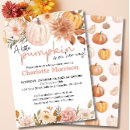 Search for little pumpkin baby shower invitations fall