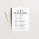 Search for bride and groom question games Bridal shower