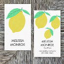 Search for fruit business cards Chef