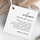 Welcome Bag Tags / Favor Tags – PaperTales Custom