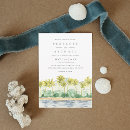 Search for palm tree wedding invitations beach