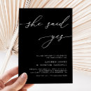 Search for gothic engagement party invitations Elegant