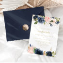 Search for navy and blush wedding invitations Bride