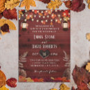 Search for red wedding invitations Autumn