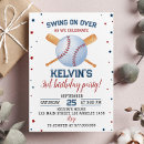 Search for baseball birthday invitations All star party