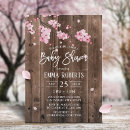 Search for cherry blossom baby shower invitations Elegant