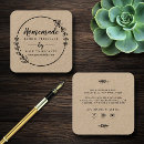 Search for handmade business cards black and white