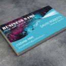 Search for purple and turquoise business cards Professional
