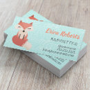 Search for kids business cards nanny