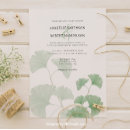 Search for ginkgo wedding invitations Elegant