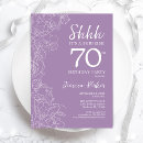 Search for purple invitations elegant