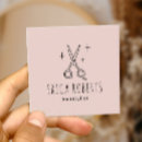 Search for minimal business cards hair stylist