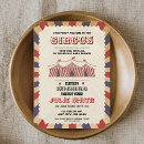 Search for circus ticket invitations Retro