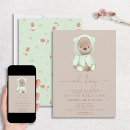Search for green baby shower invitations Script
