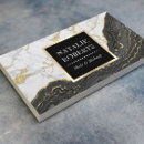 Search for black and gold marble business cards Makeup artist