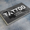 Search for tattoo business cards Typography