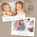 Search for boy birth announcement cards simple