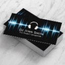 Search for dj business cards music