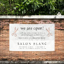Search for hair salon business banners Grand reopening