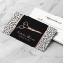 Search for leopard appointment cards hair stylist