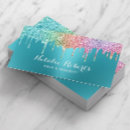 Search for unicorn business cards Makeup artist