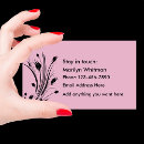 Search for girly business cards simple