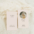 Search for modern minimalist business cards chic