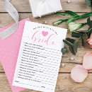 Search for games questions bridal shower gifts Bride